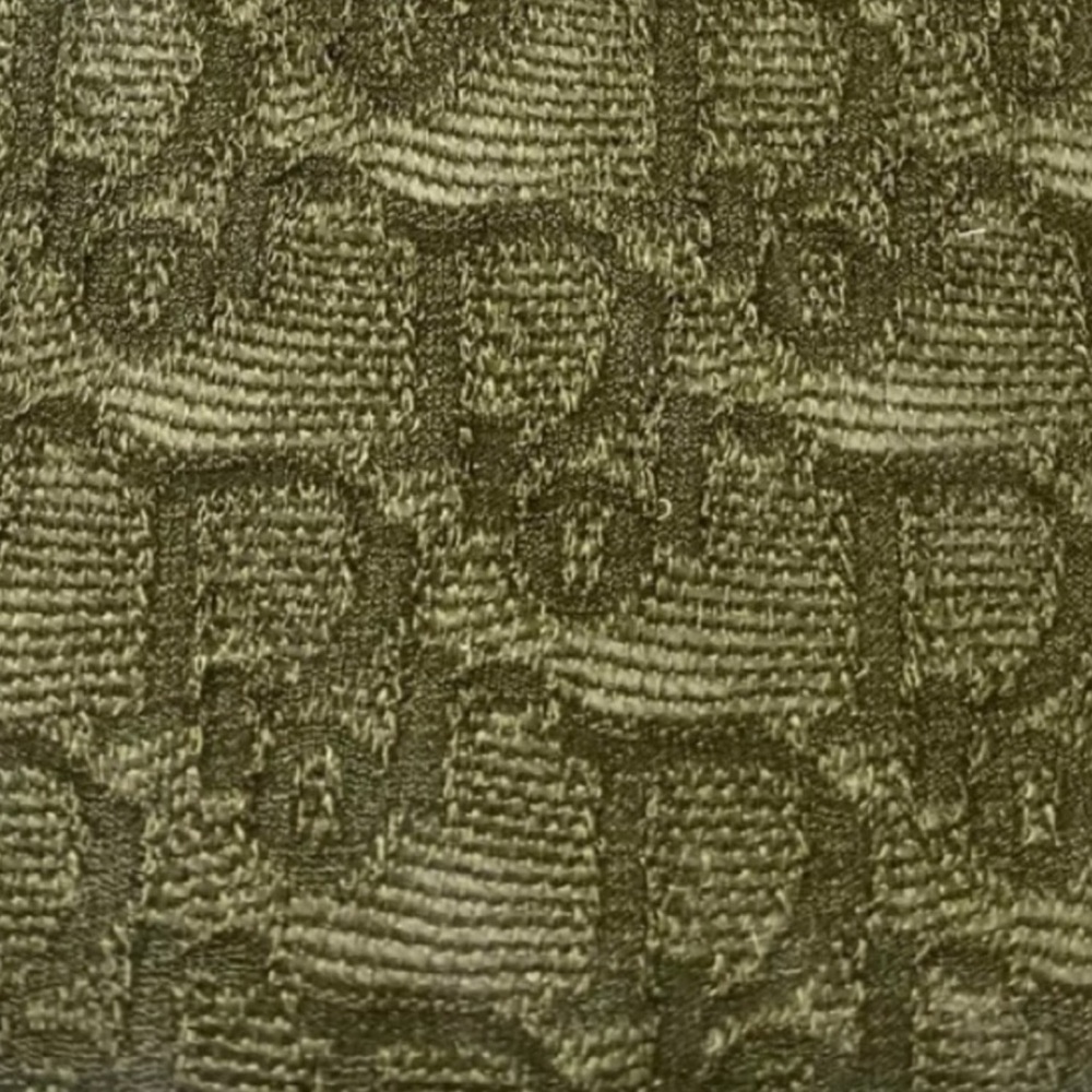 Dior Archive John Galliano Olive Green Diorissimo knee High Sock Stockings Rare - Picture 6 of 10